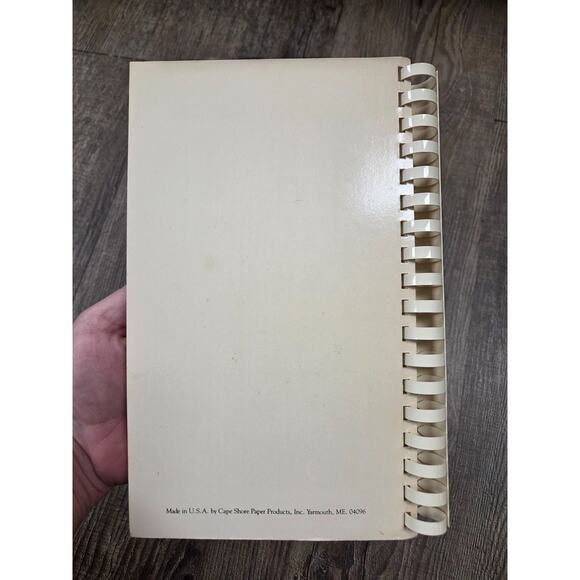 Cape Shore Recipe Index Card Holder Cook Book Vintage 1970s 1980s Made in USA - Picture 5 of 5